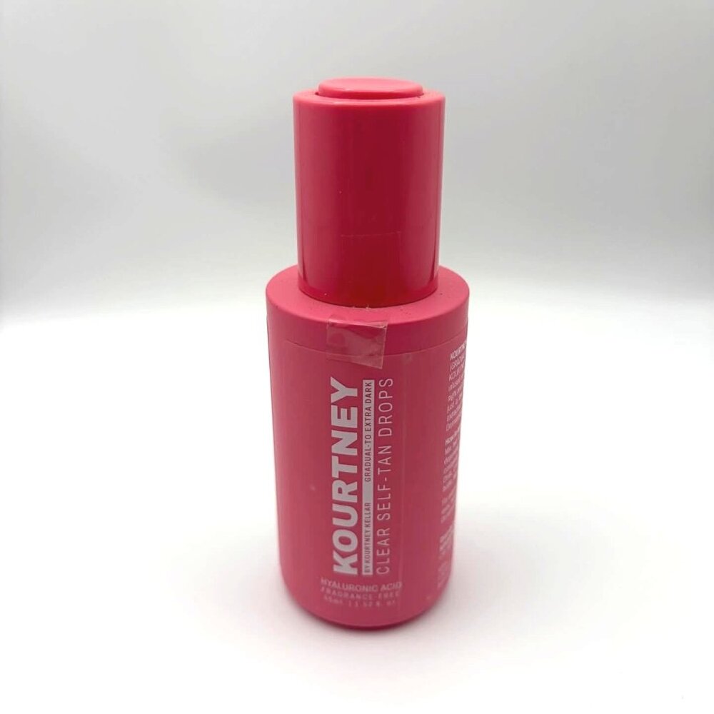 NEW Clear Self Tanner Drops for Make Up Fragrance Free Hyaluronic Acid Tanning